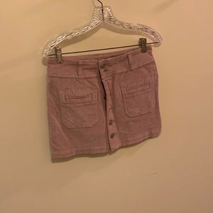 Free People Corduroy Skirt